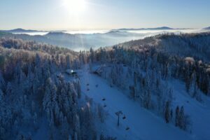 Czarny Groń - Rzyki k. Andrychowa