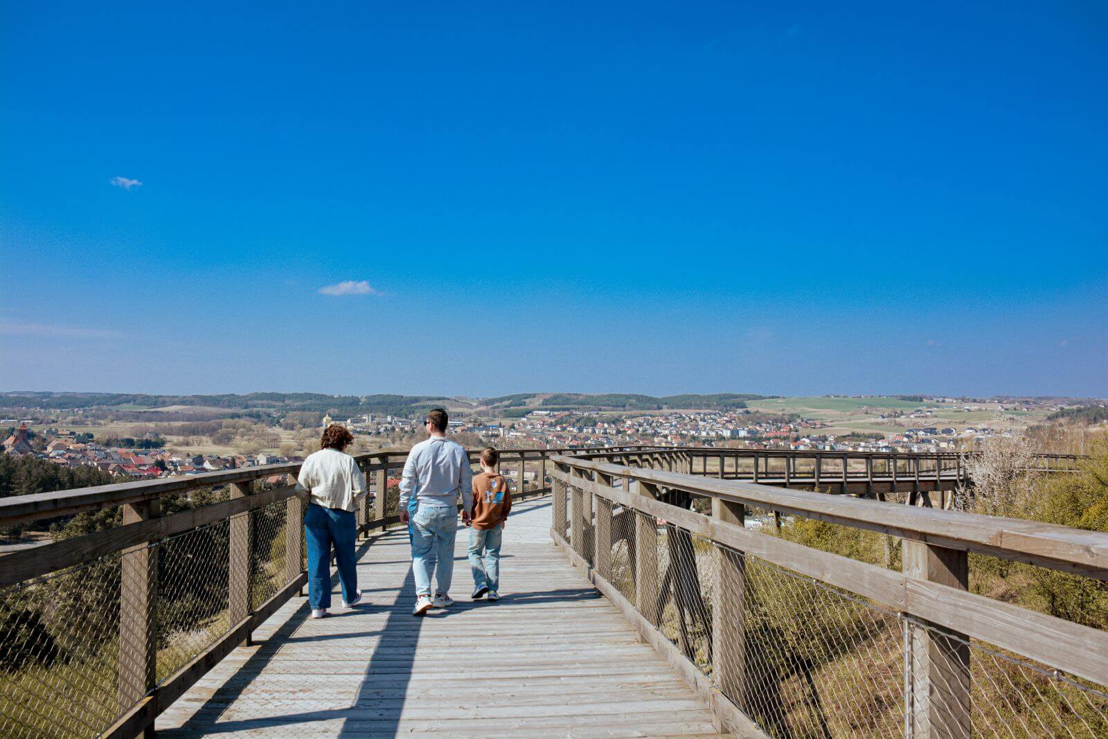 Wieża widokowa Kurza Góra latem - Kurza Góra